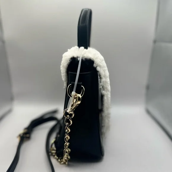 STEVE MADDEN SHERPA CROSSBODY BAG NWT - Picture 4 of 13